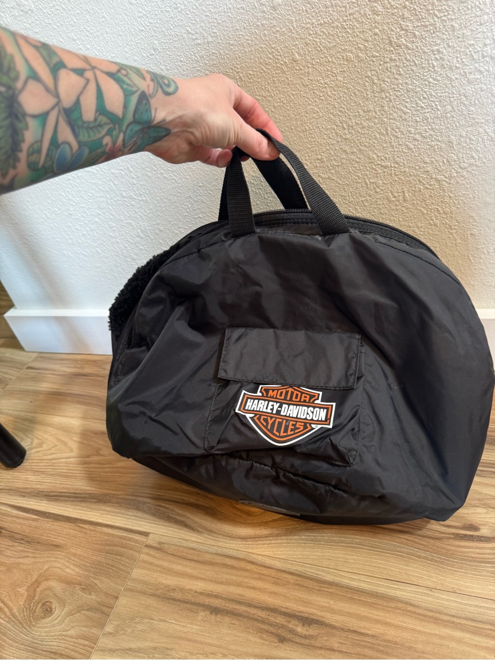 Harley Davidson motorcycle bag